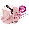 Gotz 3‑Wheel Doll Buggy “Soft Mood” – Compact Grey‑Pink Doll Stroller with Sunshade, Soft Handle & Storage Basket – Fits Dolls up to 19.5" – Ages 3+ - Doll Accessories - 4