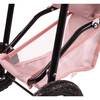 Gotz 3‑Wheel Doll Buggy “Soft Mood” – Compact Grey‑Pink Doll Stroller with Sunshade, Soft Handle & Storage Basket – Fits Dolls up to 19.5" – Ages 3+ - Doll Accessories - 6