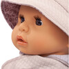 Gotz Cookie “Grey Cats” Baby Doll – 19" Soft‑Body Vinyl Baby with Sleeping Eyes, Leopard‑Print Suit & Cat Blanket – 9‑Piece Care Set for Ages 3+ - Dolls - 6