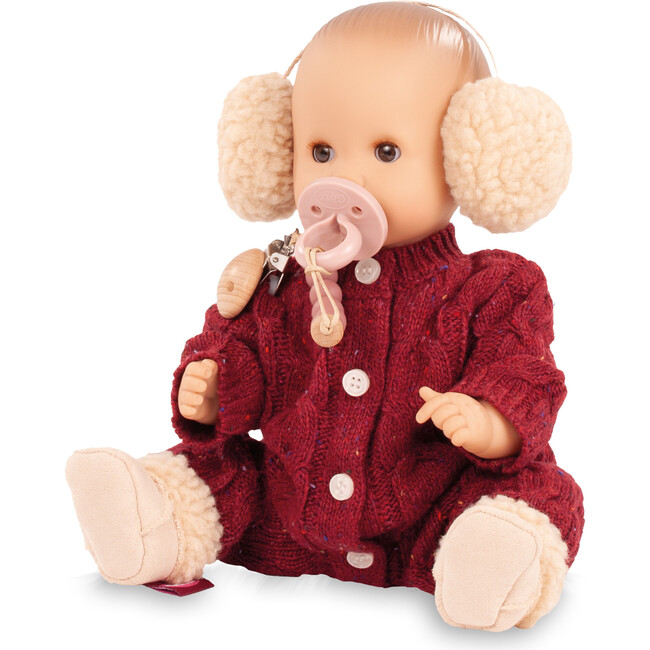 Gotz Sleepy Aquini – 13″ Drink & Wet Bath Baby Girl Doll with Potty, Bottle & Pacifier – Anatomically‑Correct, Waterproof, Sleeping Eyes - Dolls - 5