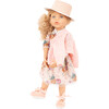 Gotz Happy Kidz Greta  19.5" Posable Doll with Full Garments & Accessories - Long Blonde Hair to Wash & Style with Beautiful Stone Grey Blue Eyes - Dolls - 3