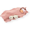 Gotz Little Kidz “Grete PJ Party” 14" Multi‑Jointed Standing Doll with Sleeping Bag, Plush Cat, Suit, Slippers & Sleep Mask – Ages 3+ - Dolls - 8