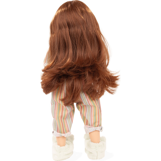 Gotz Little Kidz “Grete PJ Party” 14" Multi‑Jointed Standing Doll with Sleeping Bag, Plush Cat, Suit, Slippers & Sleep Mask – Ages 3+ - Dolls - 9