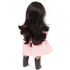 Gotz Little Kidz “Marianne Jubilee” 14" Standing Doll – 9‑Joint Vinyl Body, Washable Brown Hair, Pink Dress with Black Bow & Patent Boots – Collector’s Special for Ages 3+ - Dolls - 2
