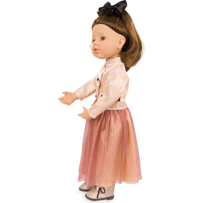 Gotz Happy Kidz Greta 75th Anniversary Jubilee  19.5" Posable Doll with Full Garments & Accessories - Long Brown Hair to Wash & Style with Beautiful Brown Eyes - Dolls - 6