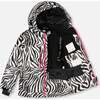 Two-Piece Teknik Snowsuit, Zebra Print - Snowsuits - 2