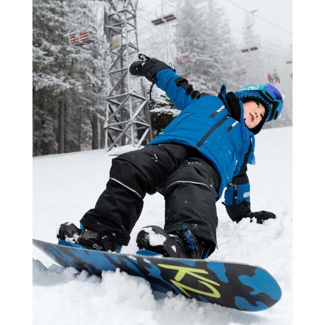 Two-Piece Teknik Snowsuit Royal Blue, Royal Blue - Snowsuits - 3
