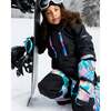 Two-Piece Teknik Snowsuit, Rainbow Heart Print - Snowsuits - 2