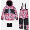 Two-Piece Teknik Snowsuit Multicolor Leopard and Zebra, Multicolor Leopard & Zebra - Snowsuits - 1 - thumbnail