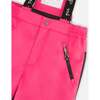 Two-Piece Play Snowsuit, Fuchsia - Snowsuits - 6 - thumbnail