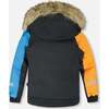 Two-Piece Play Snowsuit, Robot Dinosaur Print - Snowsuits - 3