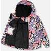 Two-Piece Chill Outerwear Set with Light Insulation, Purple Gray - Snowsuits - 2