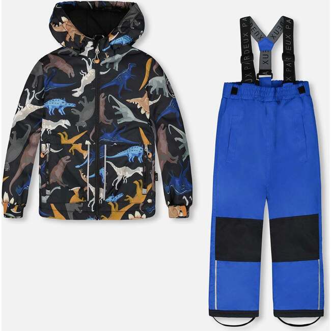 Two-Piece Chill Outerwear Set with Light Insulation In, Blue
