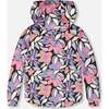 Two-Piece Chill Outerwear Set with Light Insulation, Purple Gray - Snowsuits - 3