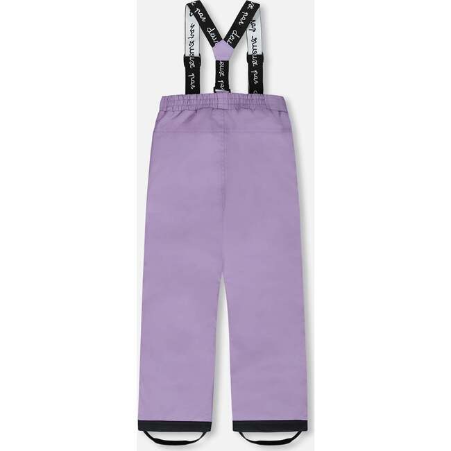 Two-Piece Chill Outerwear Set with Light Insulation, Purple Gray - Snowsuits - 4
