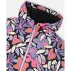 Two-Piece Chill Outerwear Set with Light Insulation, Purple Gray - Snowsuits - 5
