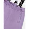Two-Piece Chill Outerwear Set with Light Insulation, Purple Gray - Snowsuits - 6