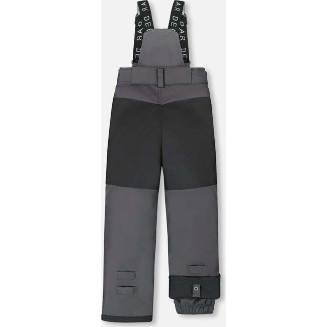 Solid Play Snow Pants, Dark Gray - Snow Pants - 3