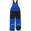 Solid Play Overall Snow Bib, Blue - Snow Pants - 3
