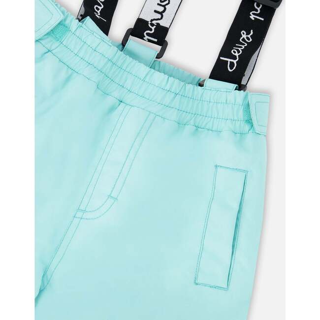 Two-Piece Chill Outerwear Set with Light Insulation, Turquoise Blue - Snowsuits - 6