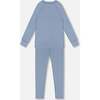 Merino Wool Base Layer Set, Blue Gray - Mixed Apparel Set - 2