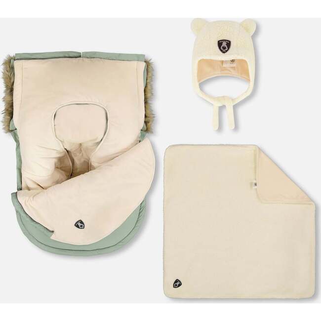 Bunting Bag Designed for Car Seat and Stroller, Sage Green