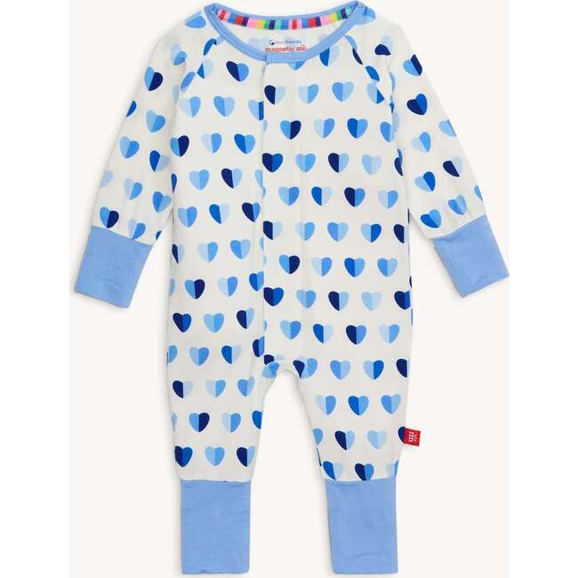 Magnetic Convertible Coverall BLUE XOXO