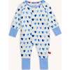 Magnetic Convertible Coverall BLUE XOXO - Rompers - 1 - thumbnail