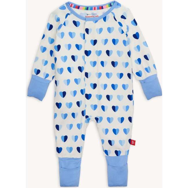Magnetic Convertible Coverall BLUE XOXO - Rompers - 2