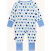 Magnetic Convertible Coverall BLUE XOXO - Rompers - 3