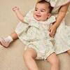 Hoppy Garden Cotton Poplin Magnetic Little Baby Sleeveless Dress + Diaper Cover Set - Dresses - 3