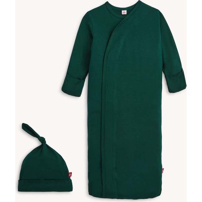 Magnetic Gown & Hat Set DEEP EMERALD - Nightgowns - 2