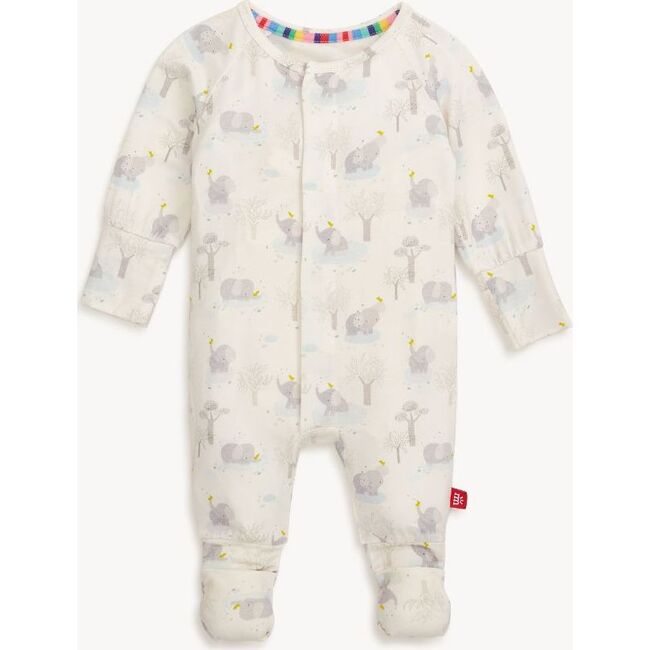 Big Love Modal Magnetic Grow With Me Convertible Coverall - Rompers - 1