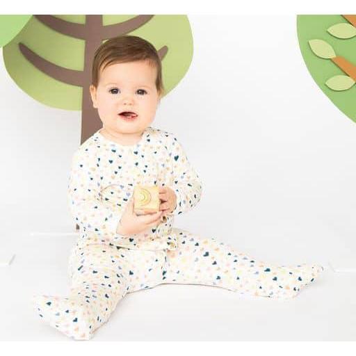 Love At Furst Sight Modal Magnetic Footie - Footie Pajamas - 2