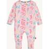 Pink Party Animals Glow In The Dark Mod Ccvr - Footie Pajamas - 1 - thumbnail