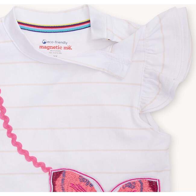 All A-Flutter Yarn Dye T-Shirt With Bag - T-Shirts - 3