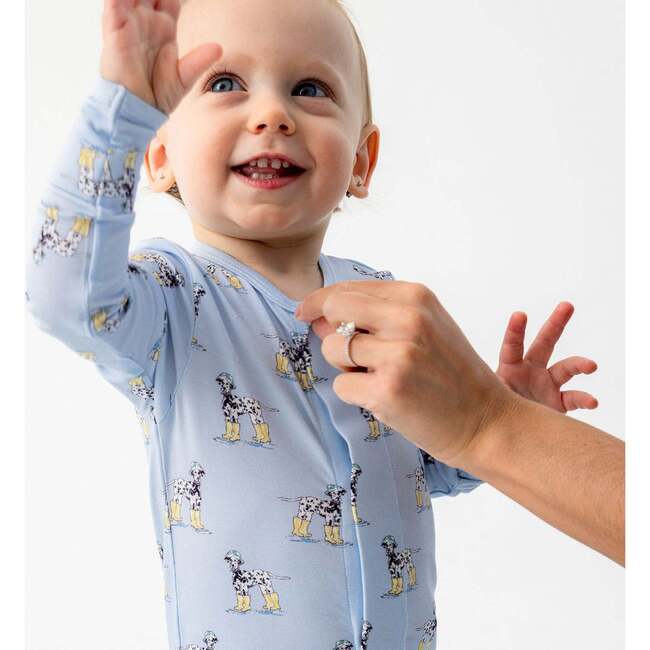 Spots And Splashes Modal Footie - Footie Pajamas - 4