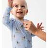 Spots And Splashes Modal Footie - Footie Pajamas - 4
