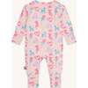 Pink Party Animals Glow In The Dark Mod Ccvr - Footie Pajamas - 3