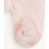 Pink Blossom Minky Bear Footie - Footie Pajamas - 2