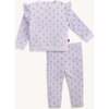 Lavendar Floral Waffle Set - Mixed Apparel Set - 1 - thumbnail