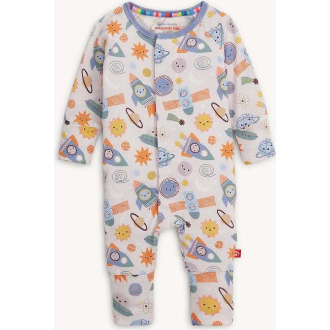 Let'S Rocket Modal Convertible Coverall - Footie Pajamas - 2
