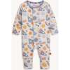 Let'S Rocket Modal Convertible Coverall - Footie Pajamas - 2