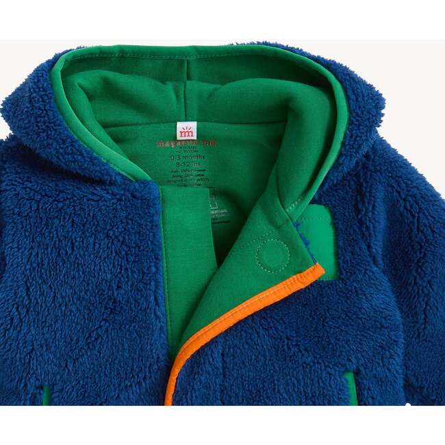 Hudson Bay Sherpa Boys Jacket W/ Stripe Rib - Jackets - 2