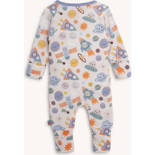 Let'S Rocket Modal Convertible Coverall - Footie Pajamas - 3