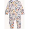 Let'S Rocket Modal Convertible Coverall - Footie Pajamas - 3
