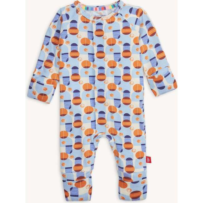 Hoops, There It Is Modal Conv Coverall - Footie Pajamas - 3