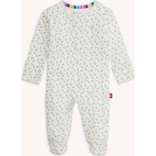Eloise Organic Cotton Footie - Footie Pajamas - 2