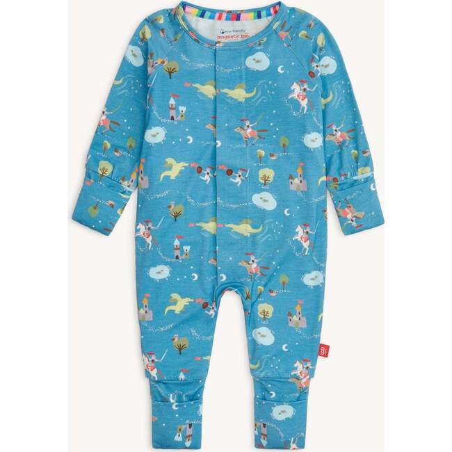 Good Knight Modal Convertible Coverall - Footie Pajamas - 3