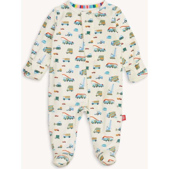 Dumps Like A Truck Modal Footie - Footie Pajamas - 3